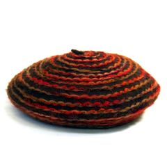 Complit By Marisa イタリア製 普通サイズ インポート　婦人帽 ベレー帽 ブラウン系