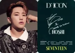 【中古】コレクションカード(男性) SEVENTEEN/HOSHI(ホシ)/「Dicon vol.12 SEVENTEEN写真集 『My Choice is』Luxuryバージョン」特典フォトカード