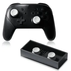 ★即日発送★EZ フリーク PS5 PS4 SWITCH プロコン 用 NOEZ FOXX監修 fps コントローラー スティック カバー エイム向上 (White)