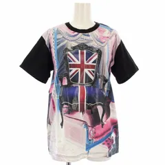 ジュンヤワタナベ JUNYA WATANABE COMME des GARCONS AD2017 Tシャツ カットソー 半袖 プリント M 黒 JT-T002 /TKのサムネイル