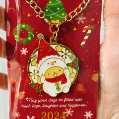 サンリオ 2024 クリスマス メタルキーリング ポムポムプリン