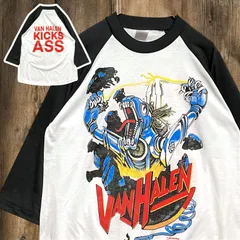 VAN HALEN ヴァンヘイレン ラグラン Tシャツ 海外 ビンテージ バンド 2025年最新】van halen ラグランの人気アイテム - メルカリ