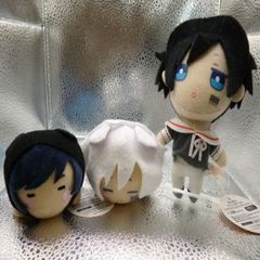 まふまふ そらる マスコットぬいぐるみ 3体セット タグ付き 寝そべり
