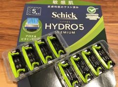 シック ハイドロ5 プレミアム 敏感肌 替刃8個　カミソリ　シェーバーひげそり
