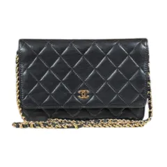 シャネル マトラッセ ショルダーバッグ ラムスキン  レディース  CHANEL  中古 シャネル