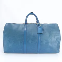 【定価24万】ルイヴィトン エピ キーポル55 レザー ボストンバッグ 大容量 ルイヴィトン LOUIS VUITTON キーポル 55 M42954 ボルネオグリーン