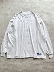 80-90's RUSSELL ATHLETIC mock neck long sleeve T-shirt