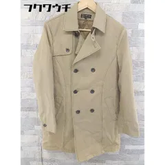 ■ ◎ MK MICHEL KLEIN HOMME ミッシェルクランオム ライナー付 長袖 ジャケット コート サイズ46 ベージュ メンズ  【1102250024009】