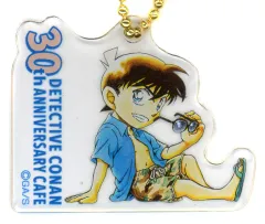 【中古】キーホルダー 江戸川コナン(コミックス92巻表紙イラスト) 「名探偵コナン 連載30周年記念カフェ アクリルキーホルダーB」