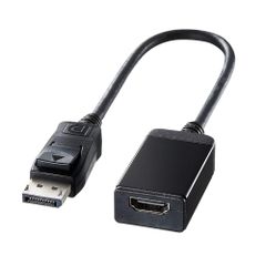 サンワサプライ DisplayPort-HDMI変換アダプタ 0.2m AD-DPHD02