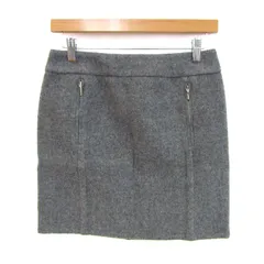 エポカ ミニスカート ウール混 ボトムス レディース 38サイズ グレー EPOCA 【中古】