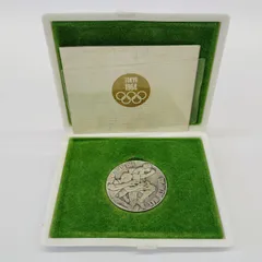 プルーフ硬貨1964年東京オリンピック記念5枚セット 1964年東京オリンピック記念 プルーフ銀貨5枚セットケース