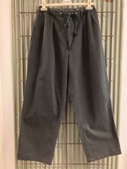 Remake Polo Ralph Lauren Wide Cotton Pants Black リメイク　ポロバイラルフローレン　ワイドコットンパンツ　ブラック　後染め　アメリカ製🇺🇸