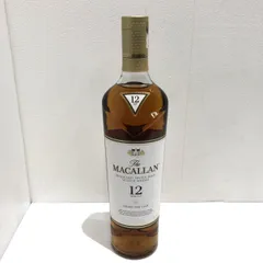 ▼The MACALLAN マッカラン 12年 シェリーオークカスク 700ml 40% 古酒▼L000766