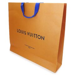 ルイヴィトン LOUIS VUITTON 紙袋 正規店 ペーパーバッグ ショッパー 48×39×12cm【ブランド付属品】【紙袋】(ec)