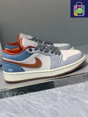 お値下げしました??即購入箱付新品?? Nike (wMNS) Air Jordan 1 Low 'Denim Phantom' ジョーダン-WTO輸入2