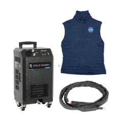 【新品・7営業日以内発送】ＴＲＵＳＣＯ RCS-100SET-F 冷却スーツ コールドキャリー 用チラー・ホース・ベストセット フリーサイズ RCS100SETF【沖縄離島販売不可】