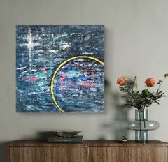 超希少/初期原画】はくいきしろい (旧TJ) 2018年個展出品 大型アート