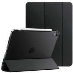 【数量限定】(2025/2024) iPad iPad Air5 2022 M3/M2 10.9インチ専用iPad インチ Air 5 Air 保護ケース 11 ウェイクアップ/オートスリープ機能付き スマートカバー JEDirect (ブラック)