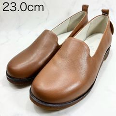 【新品 訳あり】【サスティナブルシリーズ】イング　オペラシューズ　23.0ｃｍ　茶