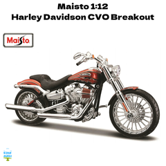 Maisto 1:12 Harley Davidson CVO Breakout / オレンジ ミニカー