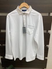 JOSEPH ABBOUD ジョセフアブード ポロシャツ  長袖 定価￥14.000３L 平塚店　衣料品