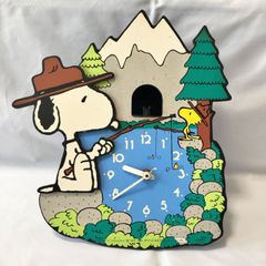 ジャンク品 スヌーピー 掛け時計 CITIZEN