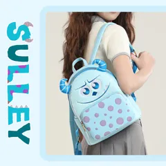 【公式・送料無料・新品】正規ライセンス キャラクター モンスターズ・インク サリー リュックサック レディース 通勤通学