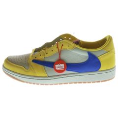 NIKE (ナイキ) ×TRAVIS SCOTT WMNS AIR JORDAN 1 RETRO LOW OG Canary DZ4137-700 トラヴィススコット ウィメンズ エアジョーダン カナリー ローカットスニーカーのサムネイル