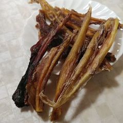 国産　無添加　鹿の背筋50g+鹿の肉付骨せんべい50g