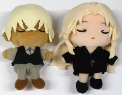 【中古】キーホルダー バーボン(安室透)＆ベルモット おすわりぬいぐるみ(マスコット)2点セット 「名探偵コナン」