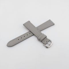 18mm 腕時計 グレインレザー ベルト グレー クイックリリースバネ棒 尾錠タイプ 【対応】 カルティエ タンク 等 Cartier