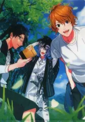 【中古】クリアファイル 甘梨イソラ&櫛奈雫トア&建比良ソウスケ A4クリアファイル 「PS Vitaソフト 7’scarlet アニメイト限定セット」 早期予約特典