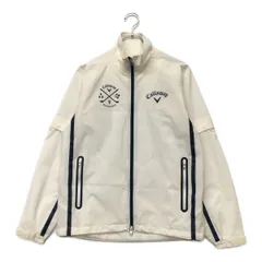 Callaway - coco 中古 キャロウェイ Callaway メンズ レインジャケット S 白 ホワイト ダブルジップ 2WAY 中古 メンズ キャロウェイ Callaway レインジャケット S 白