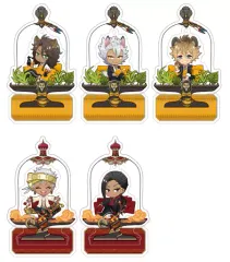 【中古】アクリルスタンド・アクリルパネル 全5種セット 「ディズニー ツイステッドワンダーランド シースルーアクリルスタンド Vol.2」