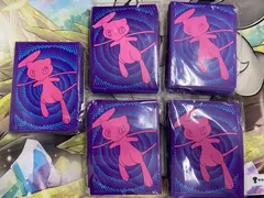 ポケカ ミュウ デッキシールド スリーブ 5個セット 海外