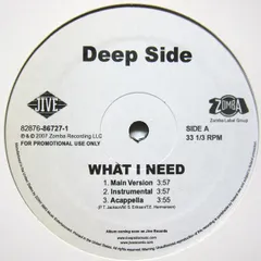 米12” Deep Side What I Need 82876867271 Jive, Zomba /00250