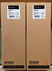EPSON　純正インクカートリッジ　ICBK58　フォトブラック　２本セット　【兵庫より発送】
