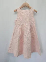 ◇ Θ Tartine et Chocolat リボン ミニ丈 ノースリーブ ワンピース サイズ120 ライトピンク キッズ 子供服 E  【1503040007330】