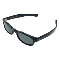 JANTIQUES / ジャンティーク | ORIGINAL GLASSES バイカーズシェード サングラス 眼鏡 | 52□20-141 | ブラック | メンズ