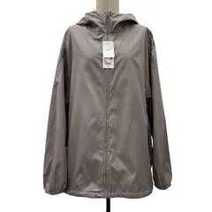 未使用タグ付き UNIQLO ユニクロ ポケッタブルUVカットパーカー ベージュ系 3XL
