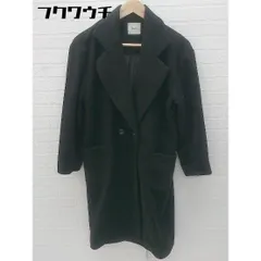 ■ jouetie ジュエティ 長袖 チェスターコート サイズM ブラック レディース 【中古】 【1102010000885】