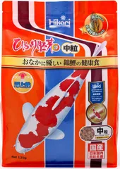 【同梱不可】キョーリン ひかり胚中粒 浮上 1.2kg 錦鯉 餌 飼料　のサムネイル