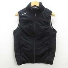 BURBERRY BLACK LABEL ブラックレーベル中綿ベスト バーバリー BLACK LABEL 中綿 ベストフーディー L グレー
