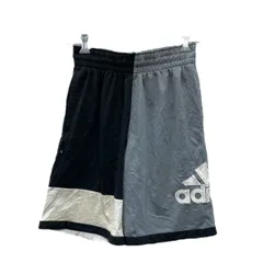 adidas ハーフパンツ Mサイズ アディダス ブラックアンドグレー 古着卸 アメリカ仕入 2503-1227