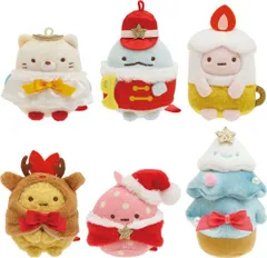 すみっコぐらし10周年クリスマスパーティー 限定てのりぬいぐるみ6種セット