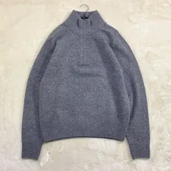 UNIQLO x JW ANDERSON ユニクロ  スフレヤーンハーフジップセーター グレー M