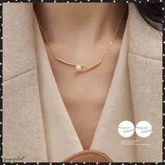 ネックレス レディース一粒フェイクパール大人可愛い チェーンチョーカー上品ネックレス 韓国 シルバー アクセサリー おしゃれ首飾り 結婚式 ジュエリー 人気プレゼント 女性 ネックレスプチプラ 細めチェーンアクセ