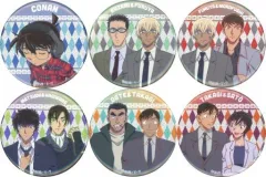 【中古】バッジ・ピンズ 全6種セット 「名探偵コナン トレーディングメタリック缶バッジD」