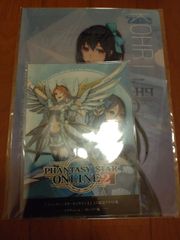 PSO2 A4クリアファイル＆ミニブック Dセット2種